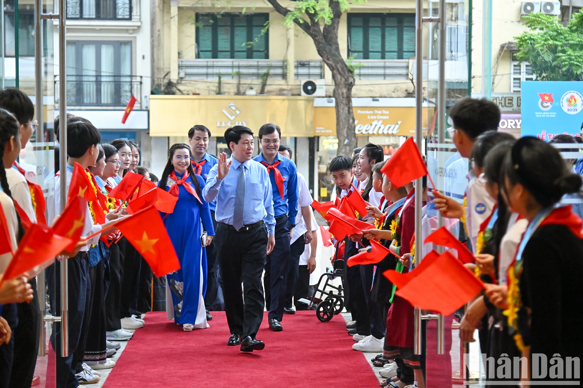 [Ảnh] Chủ tịch nước Lương Cường dự Lễ tuyên dương Cháu ngoan Bác Hồ toàn quốc ảnh 1