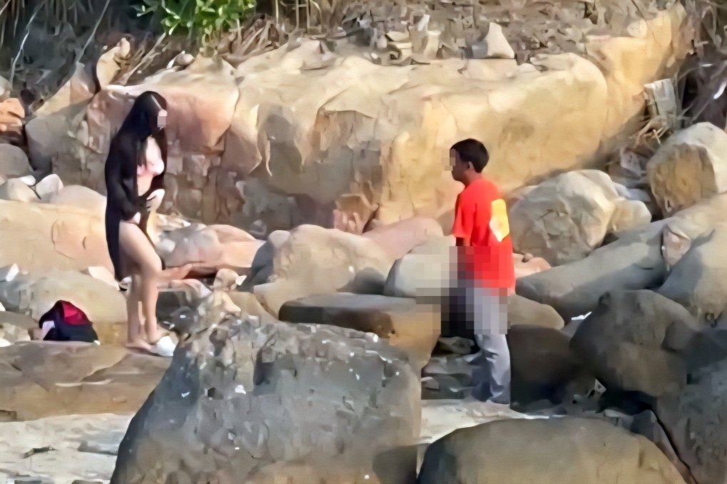 วิธีรับมือกับคนโรคจิตต่อหน้าสาวๆ ที่ชายหาดญาจาง - 1