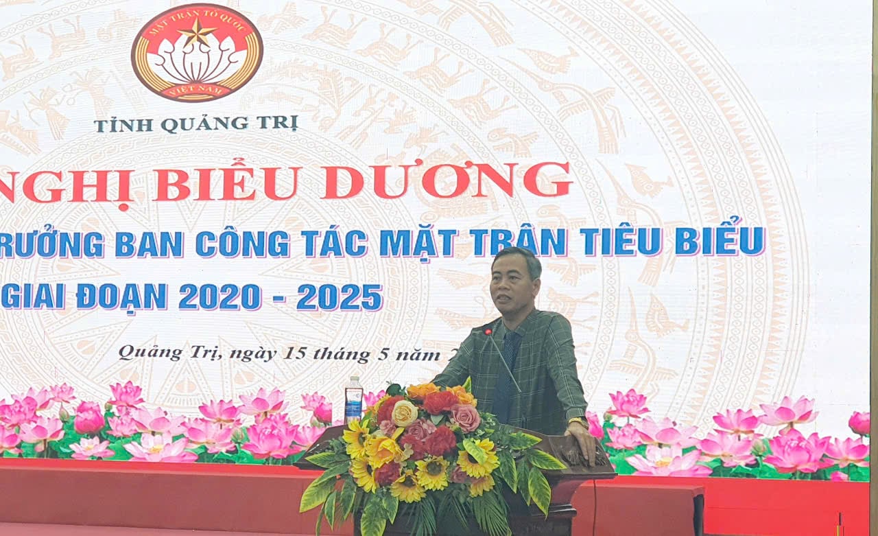 Commendation of exemplary front officers and heads of front work committees for the period 2020-2025
