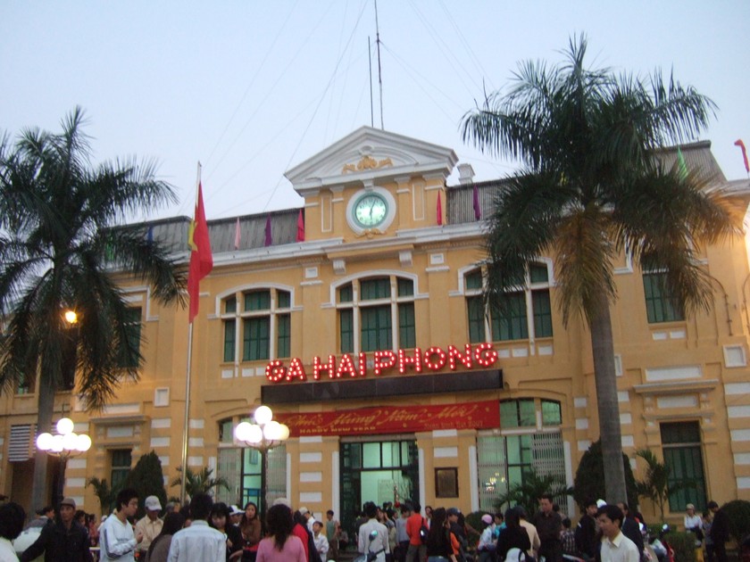 Ga Hải Phòng đã trải qua 122 mùa xuân.