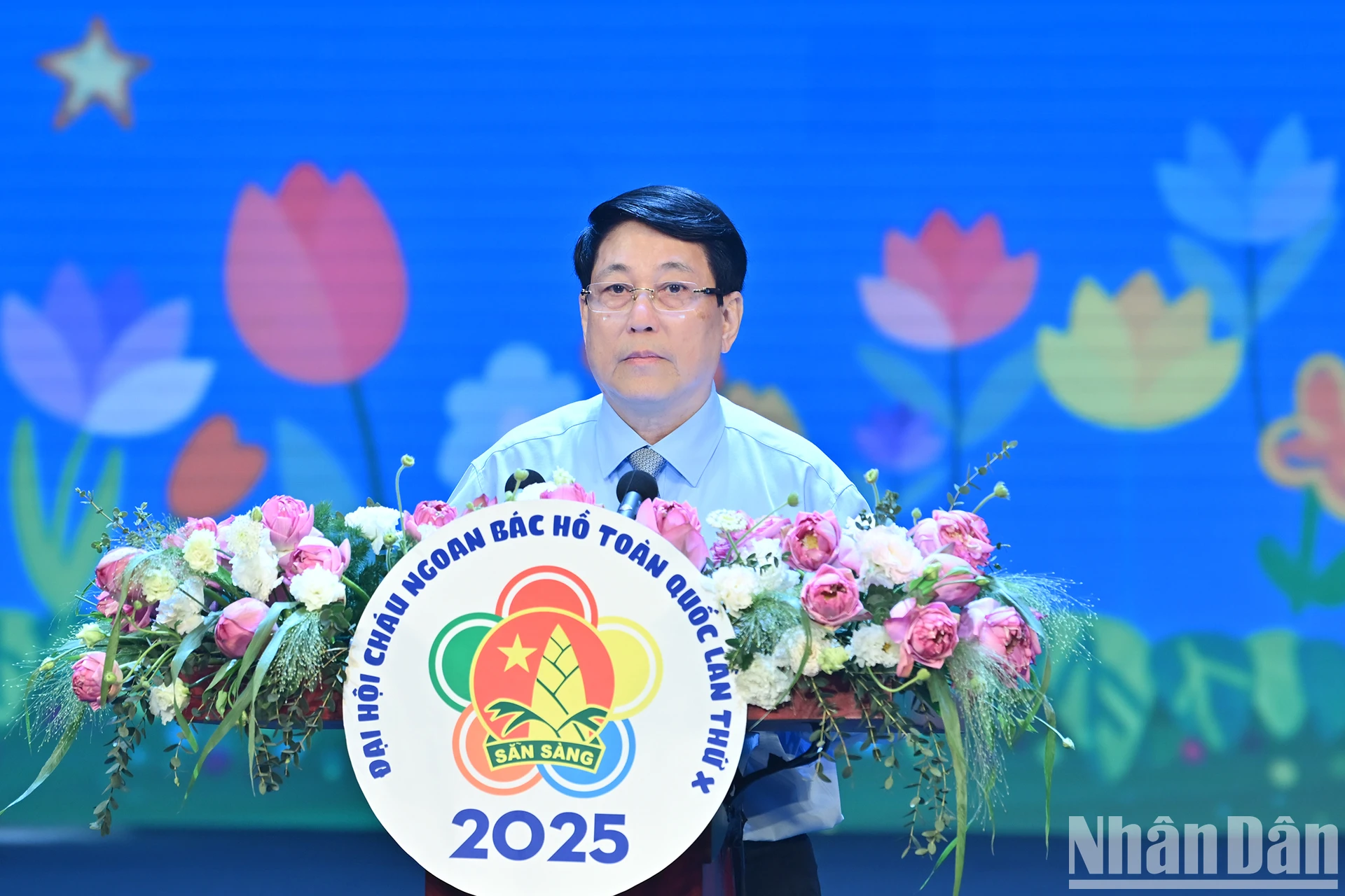 [Ảnh] Chủ tịch nước Lương Cường dự Lễ tuyên dương Cháu ngoan Bác Hồ toàn quốc ảnh 7