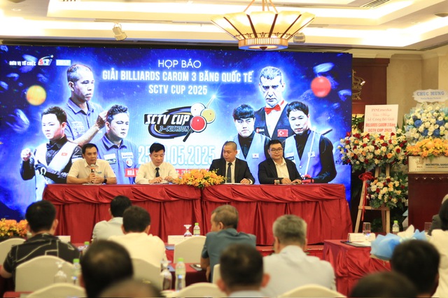 Trần Quyết Chiến, Bao Phương Vinh săn tiền thưởng 'khủng' giải billiards quốc tế SCTV Cup 2025- Ảnh 2.