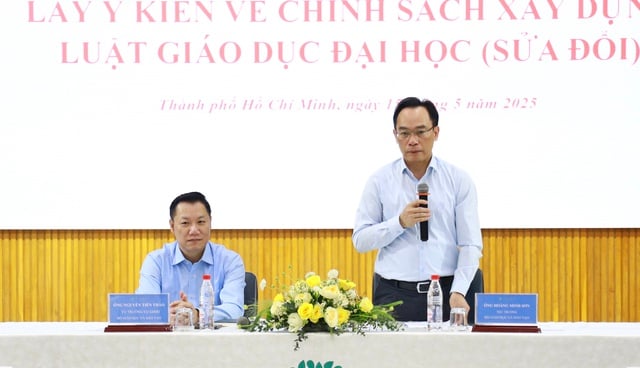 Luật Giáo dục ĐH sửa đổi có độ dài chỉ bằng khoảng 50% luật hiện hành - Ảnh 1.
