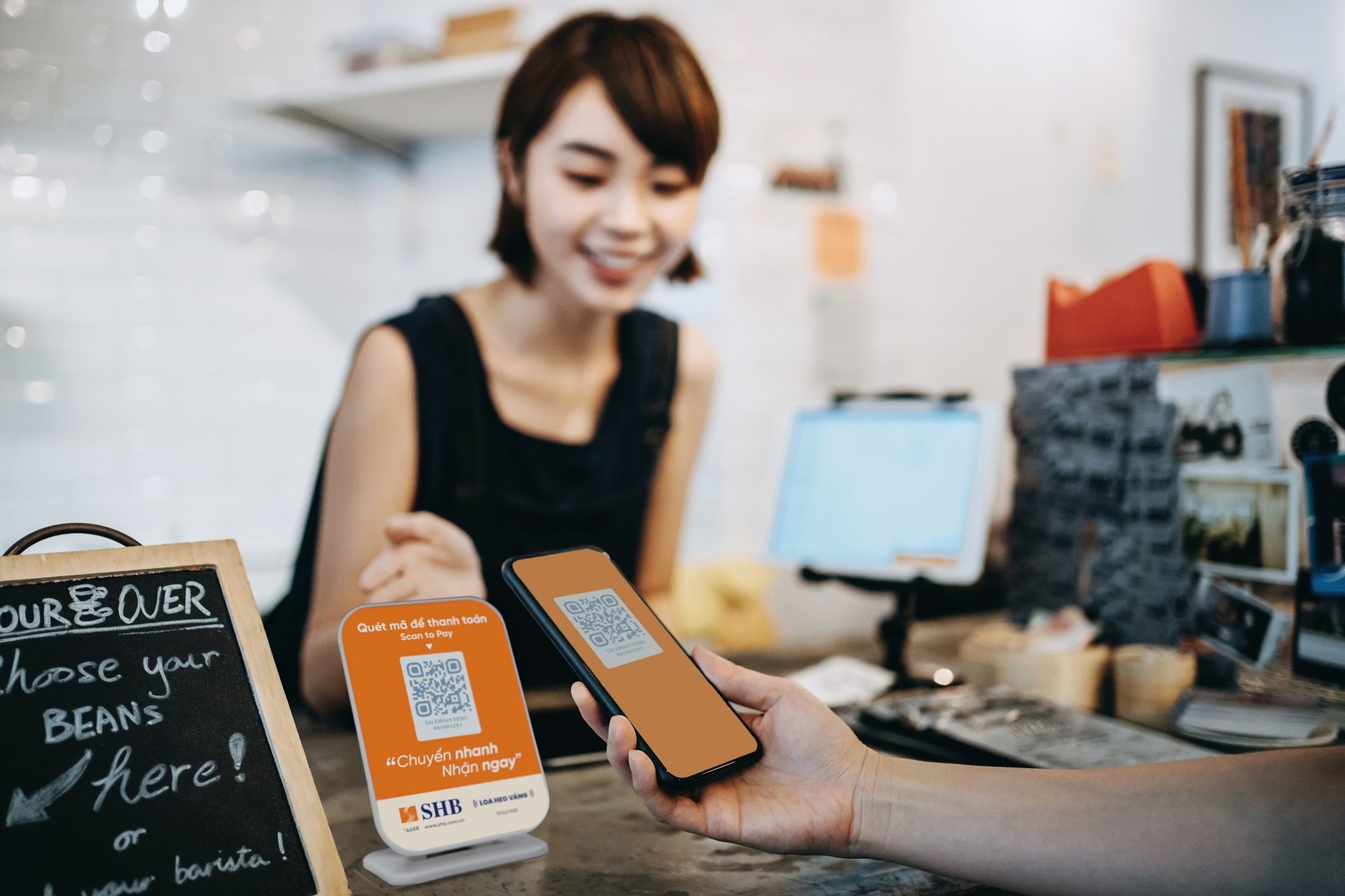SHB ra mắt dịch vụ Loa thanh toán hỗ trợ khách hàng phòng tránh gian lận giao dịch