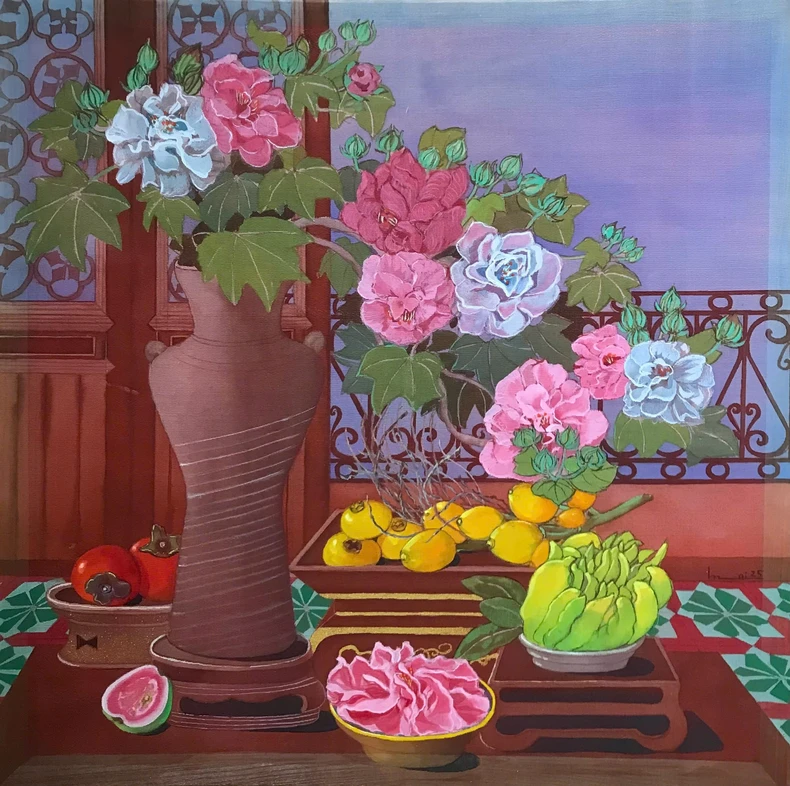"Ký ức bình yên" trong tranh Vũ Thùy Mai ảnh 3