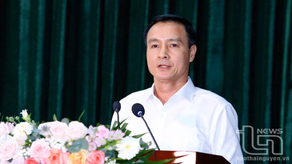 Phát biểu trong dịp này, đồng chí Trưởng Ban Tuyên giáo và Dân vận Tỉnh ủy Vũ Duy Hoàng