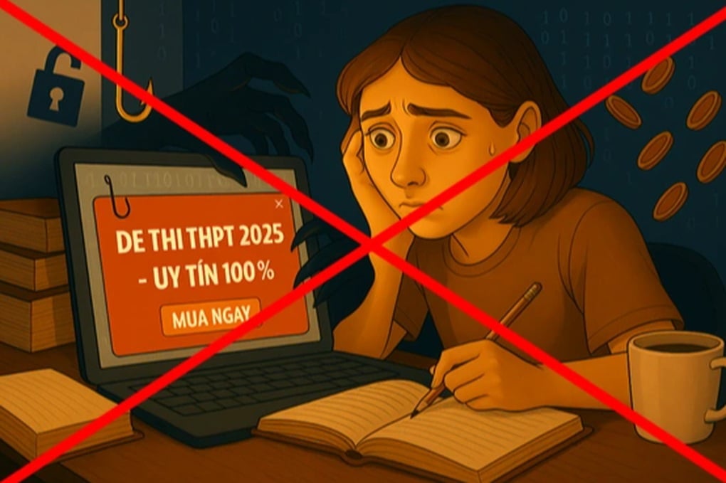 Công an cảnh báo lừa đảo rao bán đề thi, đáp án thi tốt nghiệp THPT - 1