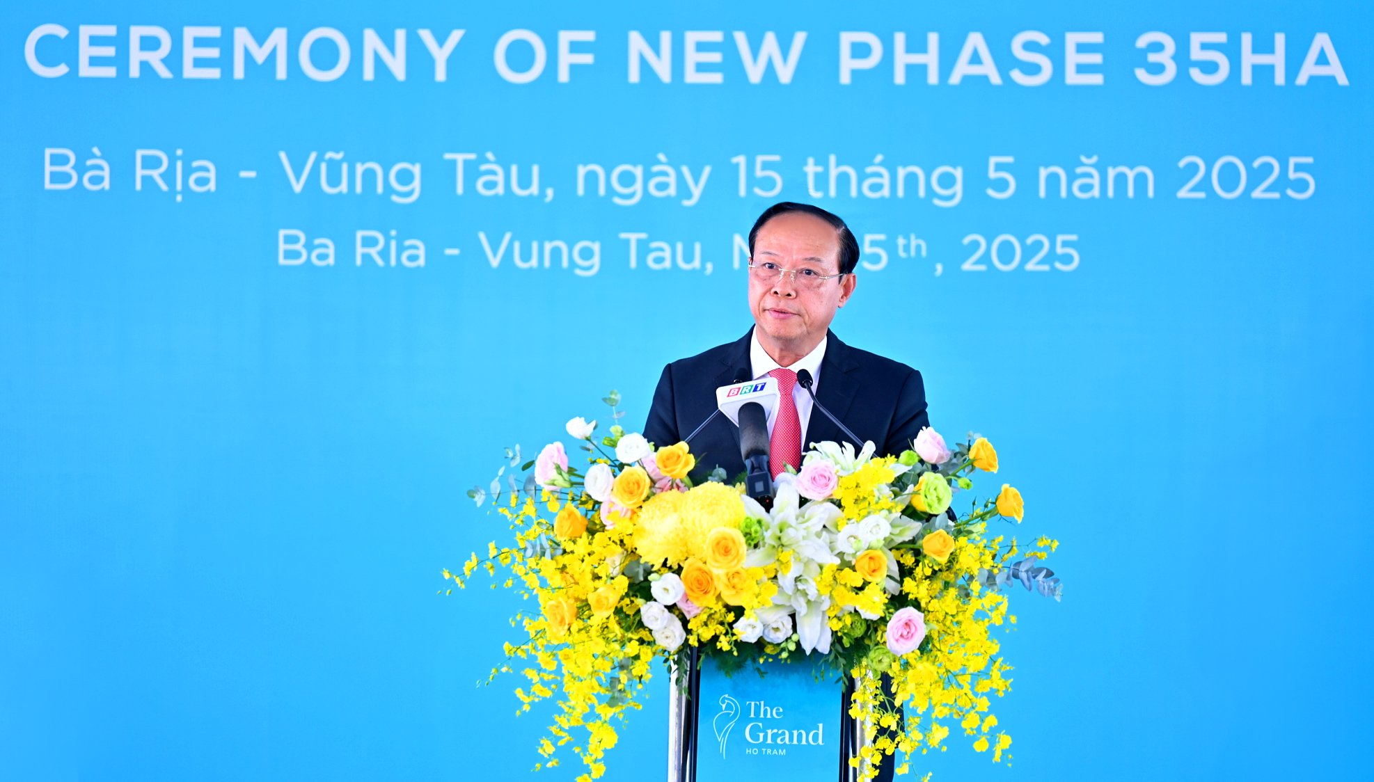 Ông Nguyễn Văn Thọ, Chủ tịch UBND tỉnh phát biểu tại buổi lễ.