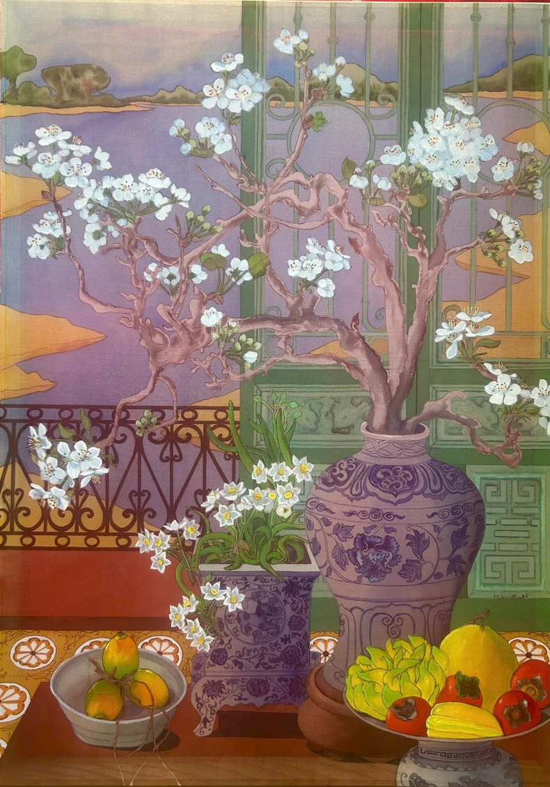 "Ký ức bình yên" trong tranh Vũ Thùy Mai ảnh 4