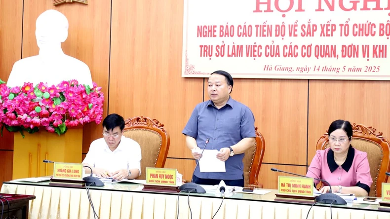 Hơn 54% cán bộ làm việc tại Hà Giang sau khi sáp nhập tỉnh ảnh 2