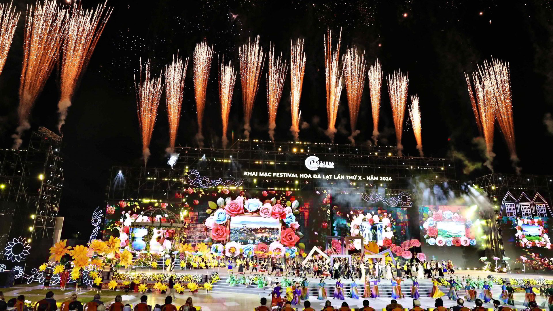Tiết mục nghệ thuật, âm nhạc biểu diễn tại Festival hoa Đà Lạt lần thứ X năm 2024