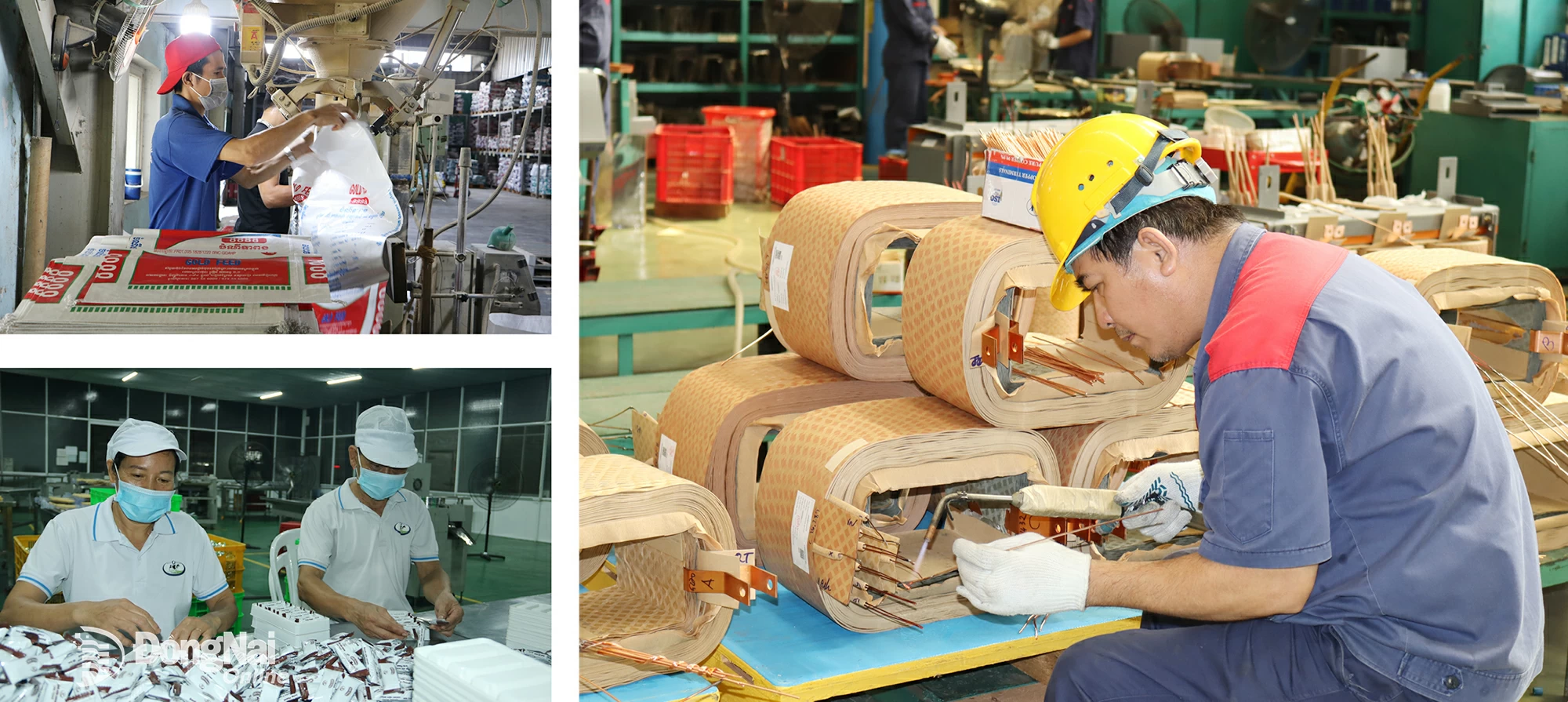 Sản xuất tại các doanh nghiệp ở Đồng Nai. Ảnh: Hoàng Lộc- Vương Thế