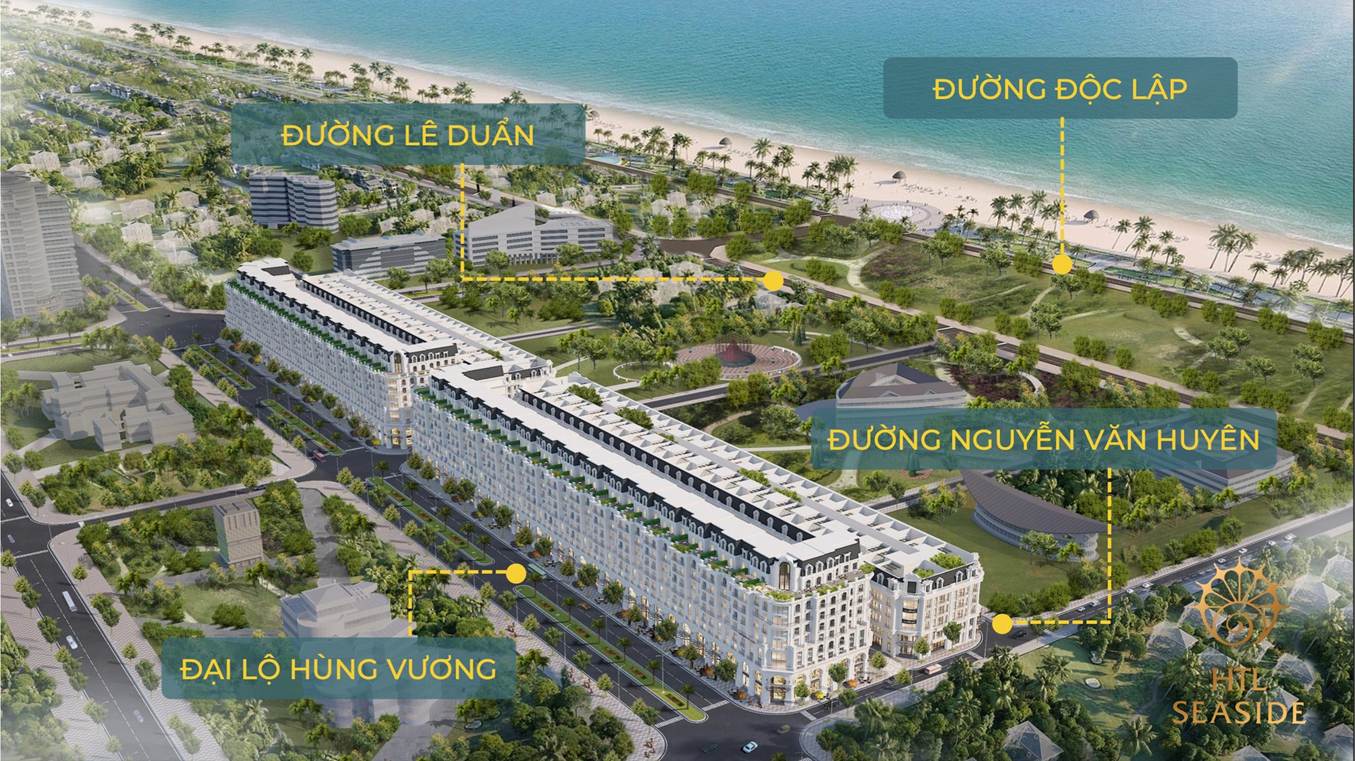 Dự án HTL Seaside sở hữu vị trí chiến lược tại Thành phố biển Tuy Hoà