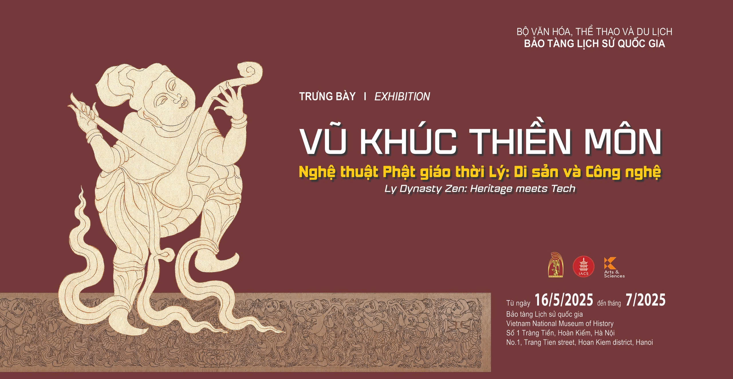 Thông tin báo chí trưng bày chuyên đề: “Vũ khúc Thiền môn - Nghệ thuật Phật giáo thời Lý: Di sản và Công nghệ”