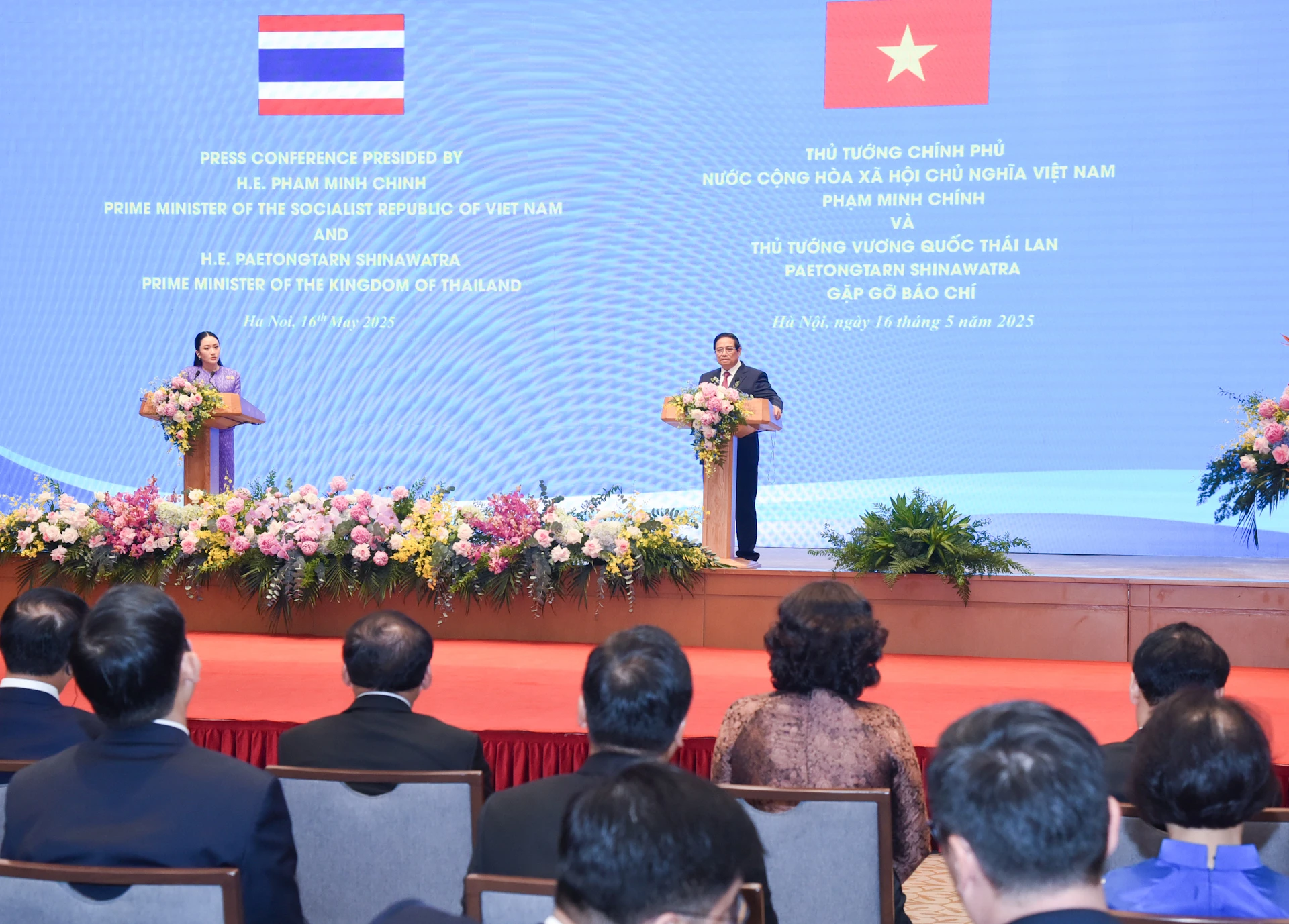[Ảnh] Hai Thủ tướng Việt Nam và Thái Lan chứng kiến Lễ ký kết hợp tác và trao đổi văn kiện ảnh 5
