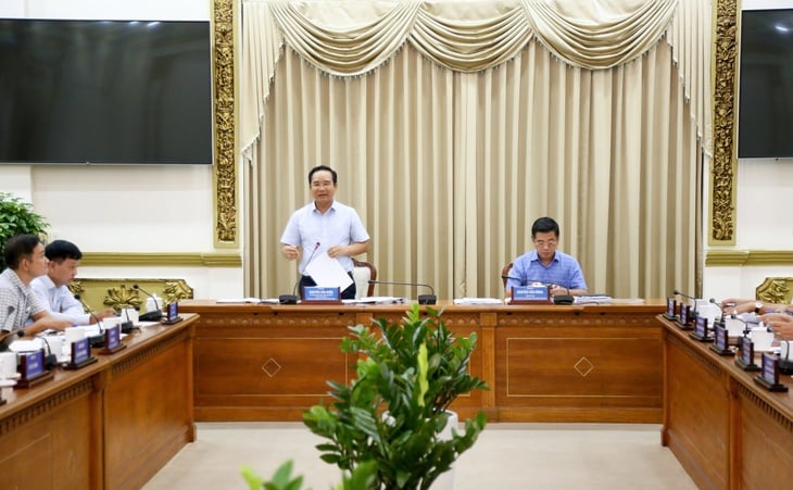 Chủ tịch Nguyễn Văn Được: ‘Làm đề án sắp xếp doanh nghiệp nhà nước của TP.HCM thành tập đoàn’ - Ảnh 1.