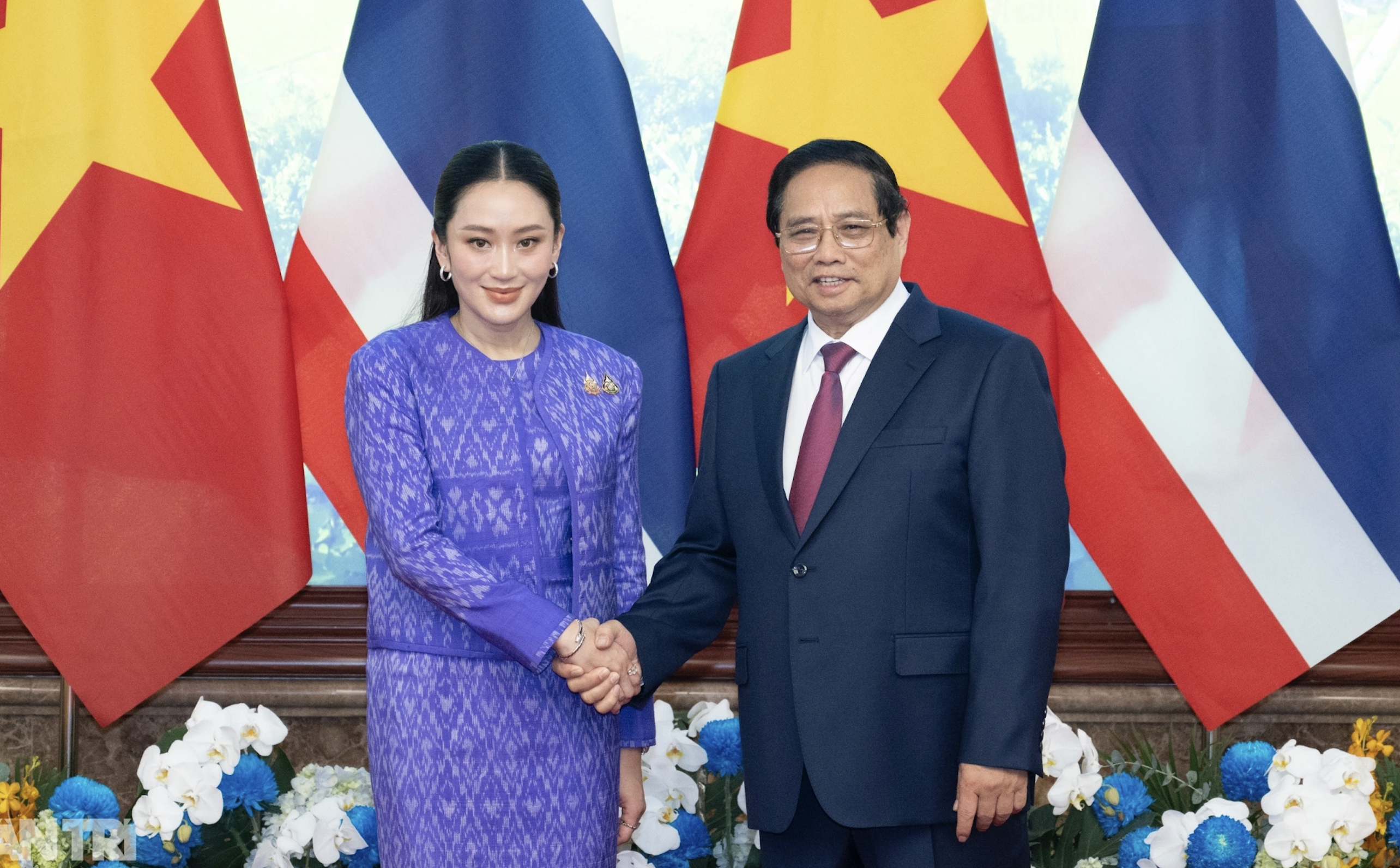 ពិធី​ស្វាគមន៍​នាយករដ្ឋមន្ត្រី​ថៃ ក្នុង​ដំណើរ​ទស្សនកិច្ច​ផ្លូវការ​នៅ​វៀតណាម