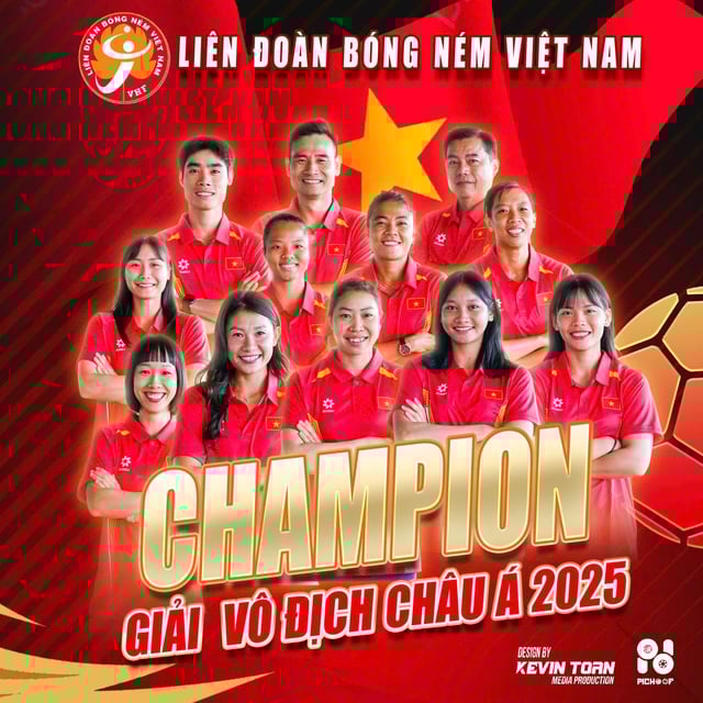 Tuyển bóng ném bãi biển nữ Việt Nam ba lần liên tiếp vô địch châu Á- Ảnh 1.