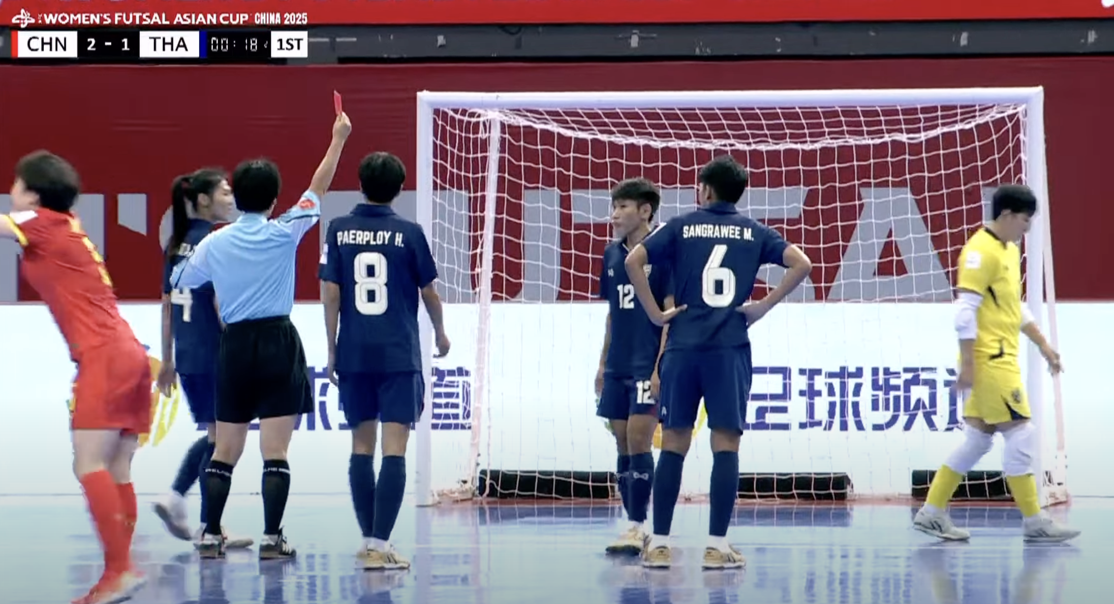 Tailandia hizo una remontada espectacular al derrotar al equipo chino: Ganando un boleto al Mundial de Futsal Femenino - Foto 3.