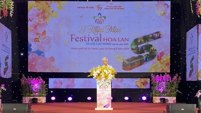 Thành phố Hồ Chí Minh khai mạc Festival Hoa lan lần thứ 3 năm 2025 ảnh 1