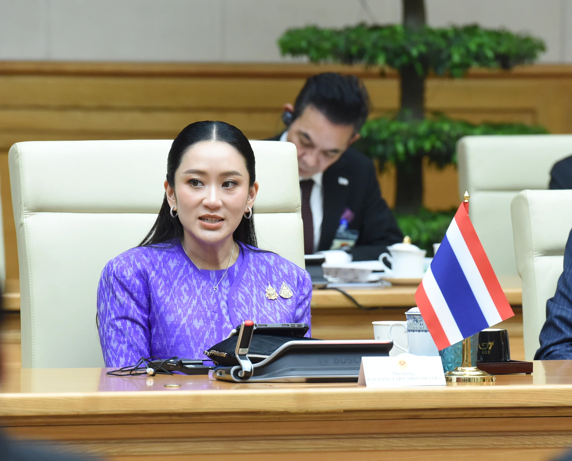 [Ảnh] Thủ tướng Phạm Minh Chính hội đàm với Thủ tướng Vương quốc Thái Lan Paetongtarn Shinawatra ảnh 5