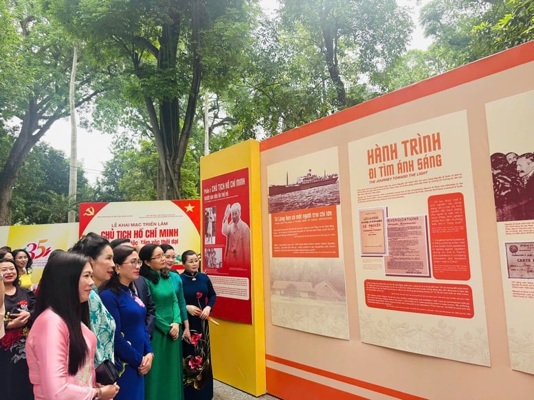 Khai mạc Triển lãm ‘Chủ tịch Hồ Chí Minh - Tinh hoa dân tộc, Tầm vóc thời đại’- Ảnh 2.