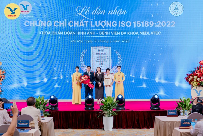 Bệnh viện đầu tiên đạt tiêu chuẩn chứng chỉ chất lượng ISO 15189:2022 trong chẩn đoán hình ảnh ảnh 2