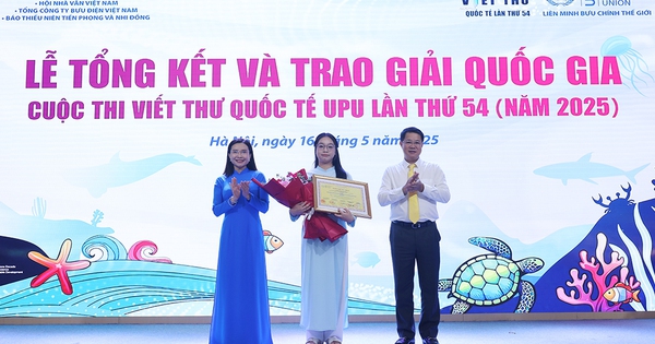និស្សិត​ស្រី​ក្រុង​ដាណាង​ឈ្នះ​រង្វាន់​ទី​១​ក្នុង​ការ​ប្រកួត​សរសេរ​អក្សរ​អន្តរជាតិ UPU លើក​ទី​៥៤