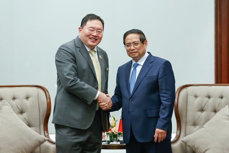 Thủ tướng tiếp lãnh đạo 7 tập đoàn hàng đầu của Thái Lan- Ảnh 1.