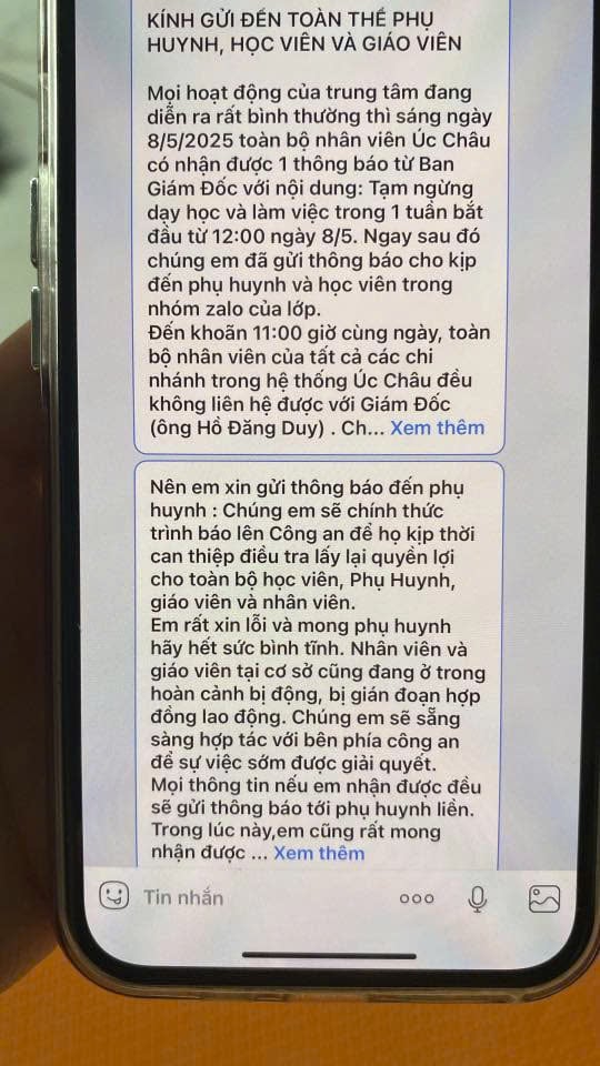 TP HCM: Phụ huynh lại điêu đứng vì trung tâm tiếng Anh đột ngột đóng cửa  - Ảnh 2.
