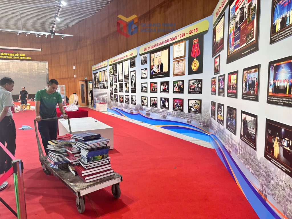 This space displays the history of Quang Ninh journalism.