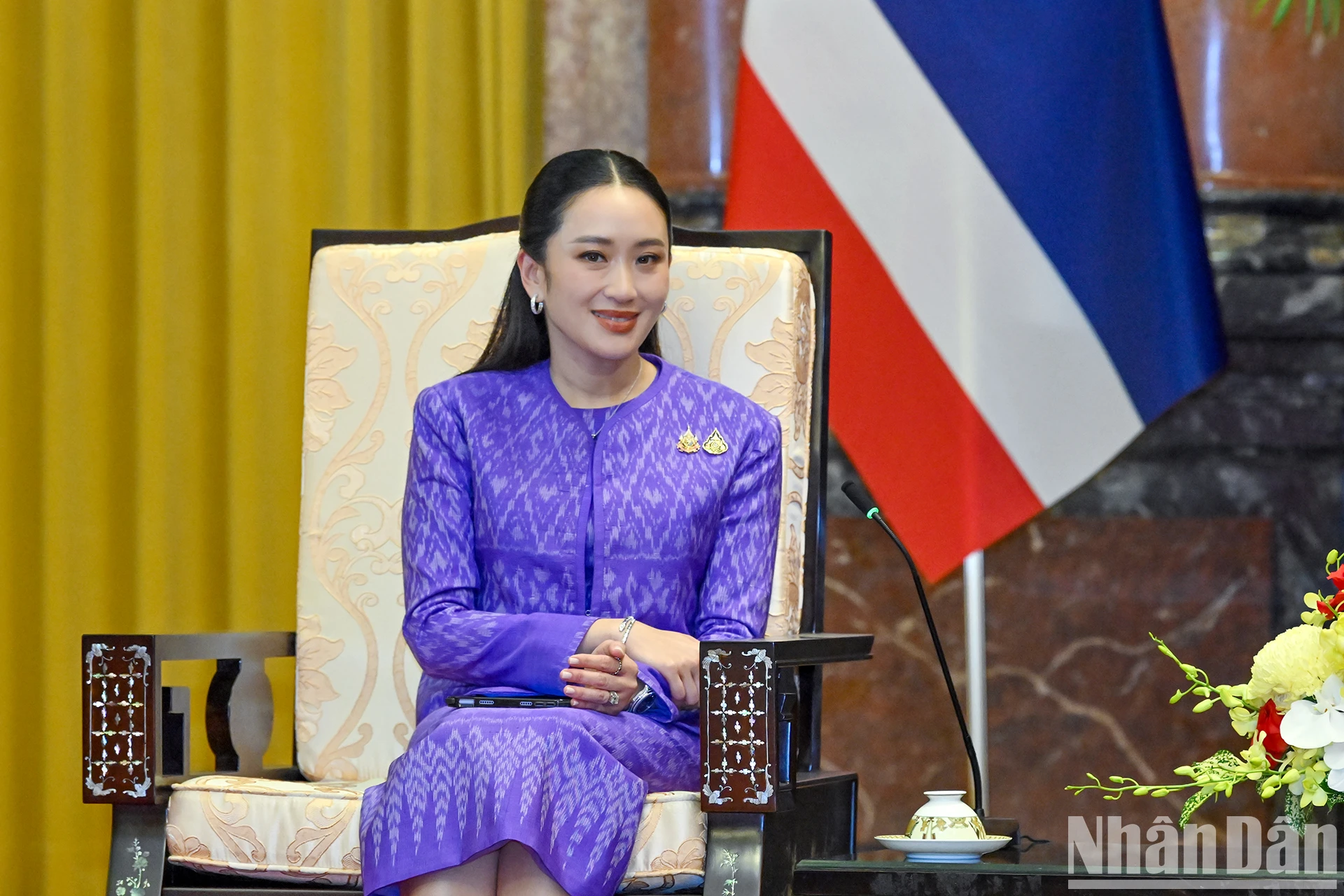 [Ảnh] Chủ tịch nước Lương Cường tiếp Thủ tướng Vương quốc Thái Lan Paetongtarn Shinawatra ảnh 4