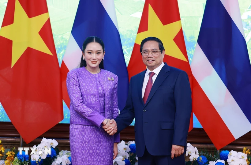 នាយករដ្ឋមន្ត្រីវៀតណាម និងថៃបានធ្វើជាសហប្រធាននៃកិច្ចប្រជុំគណៈរដ្ឋមន្ត្រីរួមលើកទី៤។