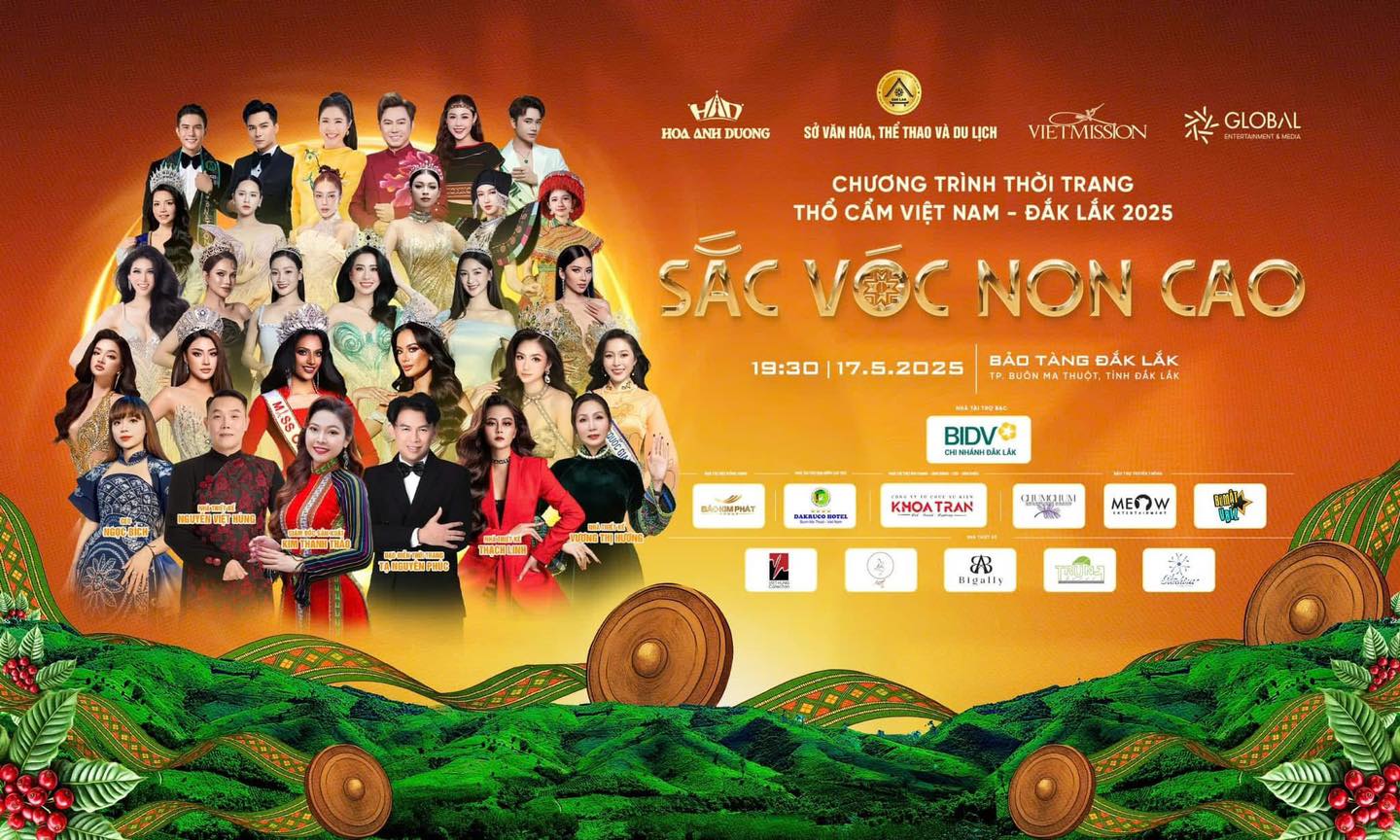 Vietnam Brocade Fashion Show - Dak Lak 2025