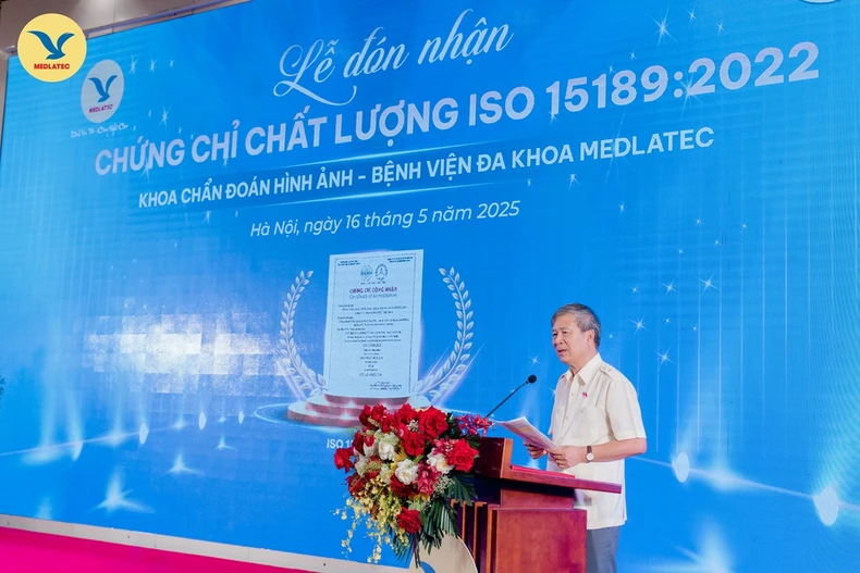 Bệnh viện đầu tiên đạt tiêu chuẩn chứng chỉ chất lượng ISO 15189:2022 trong chẩn đoán hình ảnh ảnh 1