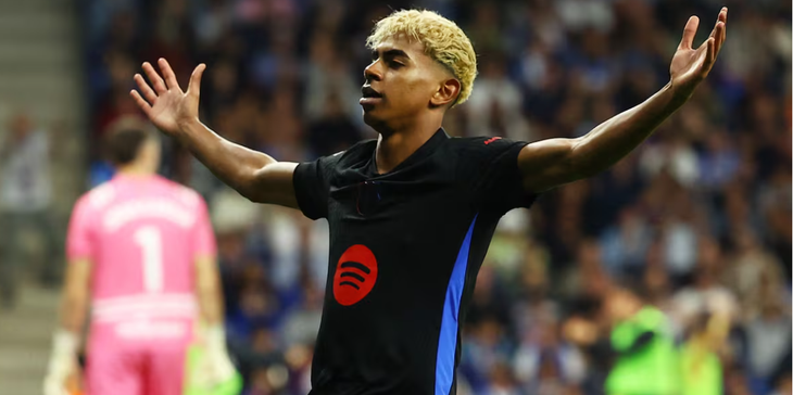 Yamal lập siêu phẩm giúp Barca vô địch La Liga trước 2 vòng đấu - Ảnh 1.