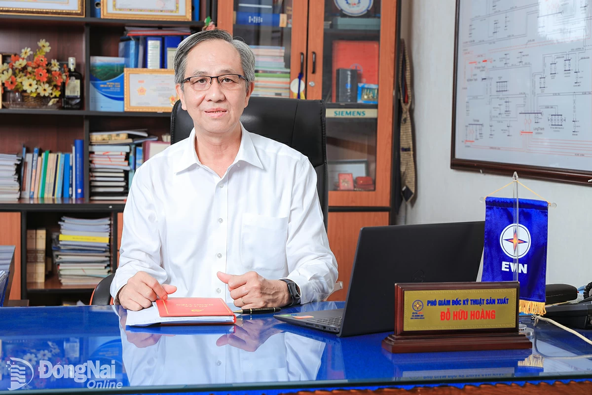 នាយករងនៃ LLC  អគ្គិសនីដុងណៃ Do Huu Hoang ។
