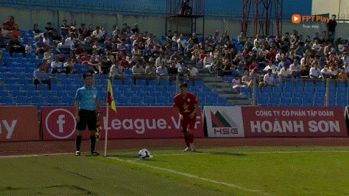 라이브 홍린하띤 vs SLNA 0-1 (H2): Xuan Truong이 기회를 놓쳤습니다. 사진 7