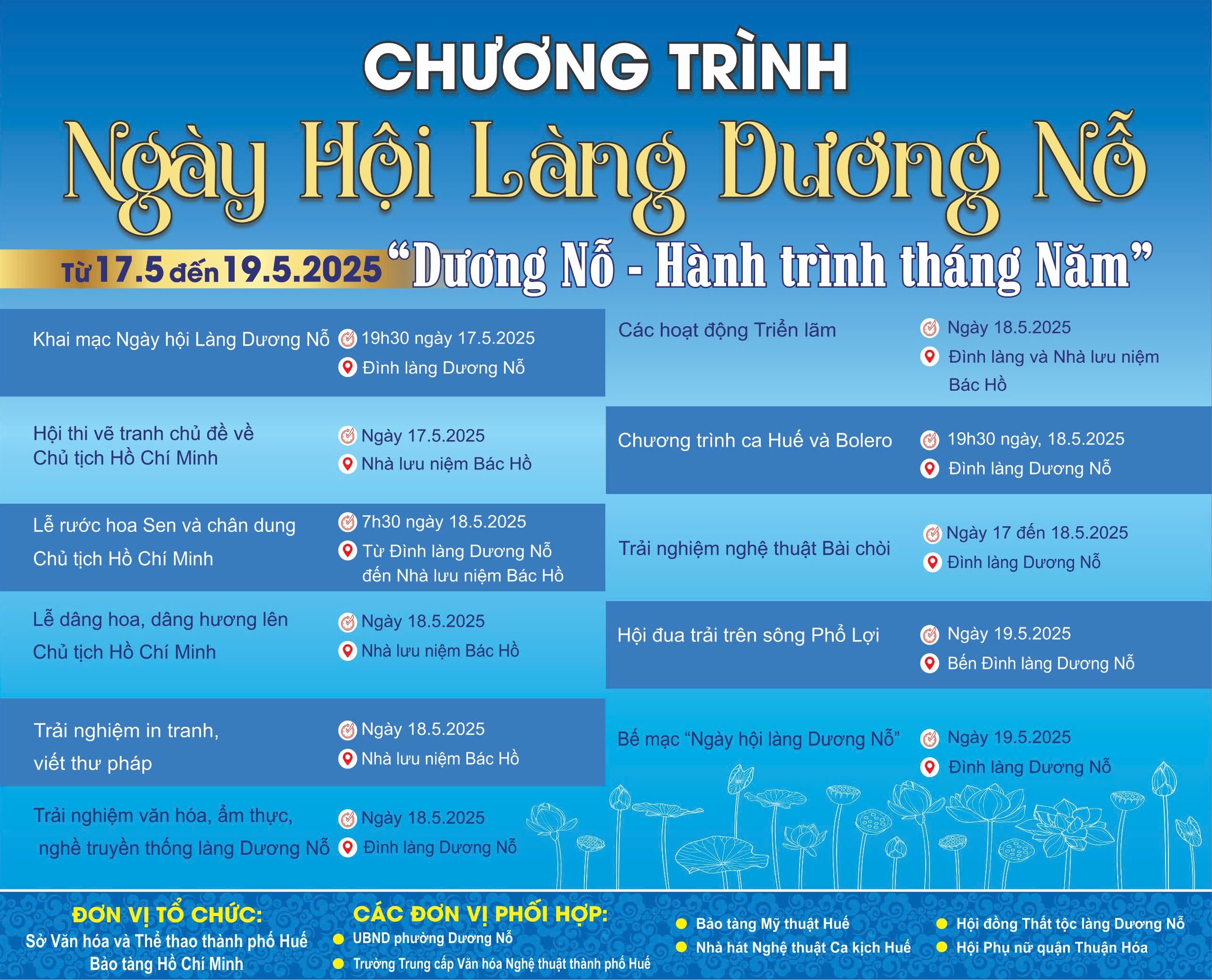 Celebrating the 135th Birthday of President Ho Chi Minh (May 19, 1890 - May 19, 2025) in Hue