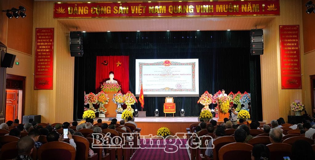 Quang cảnh buổi lễ