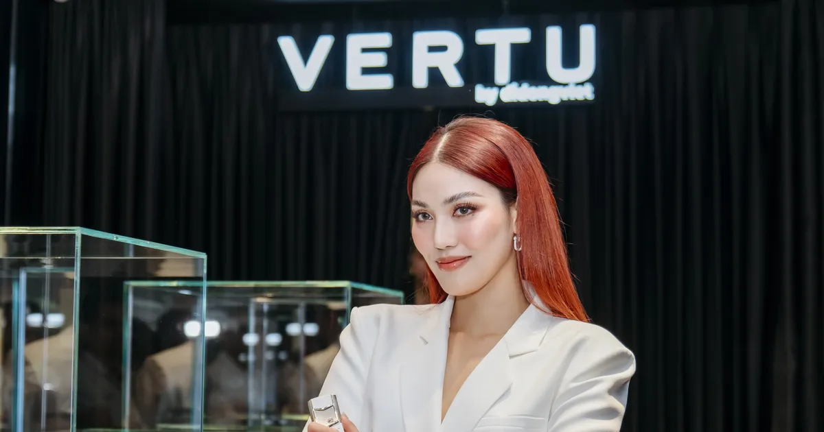 Siêu mẫu Lan Khuê thành đại sứ thương hiệu Vertu tại Việt Nam