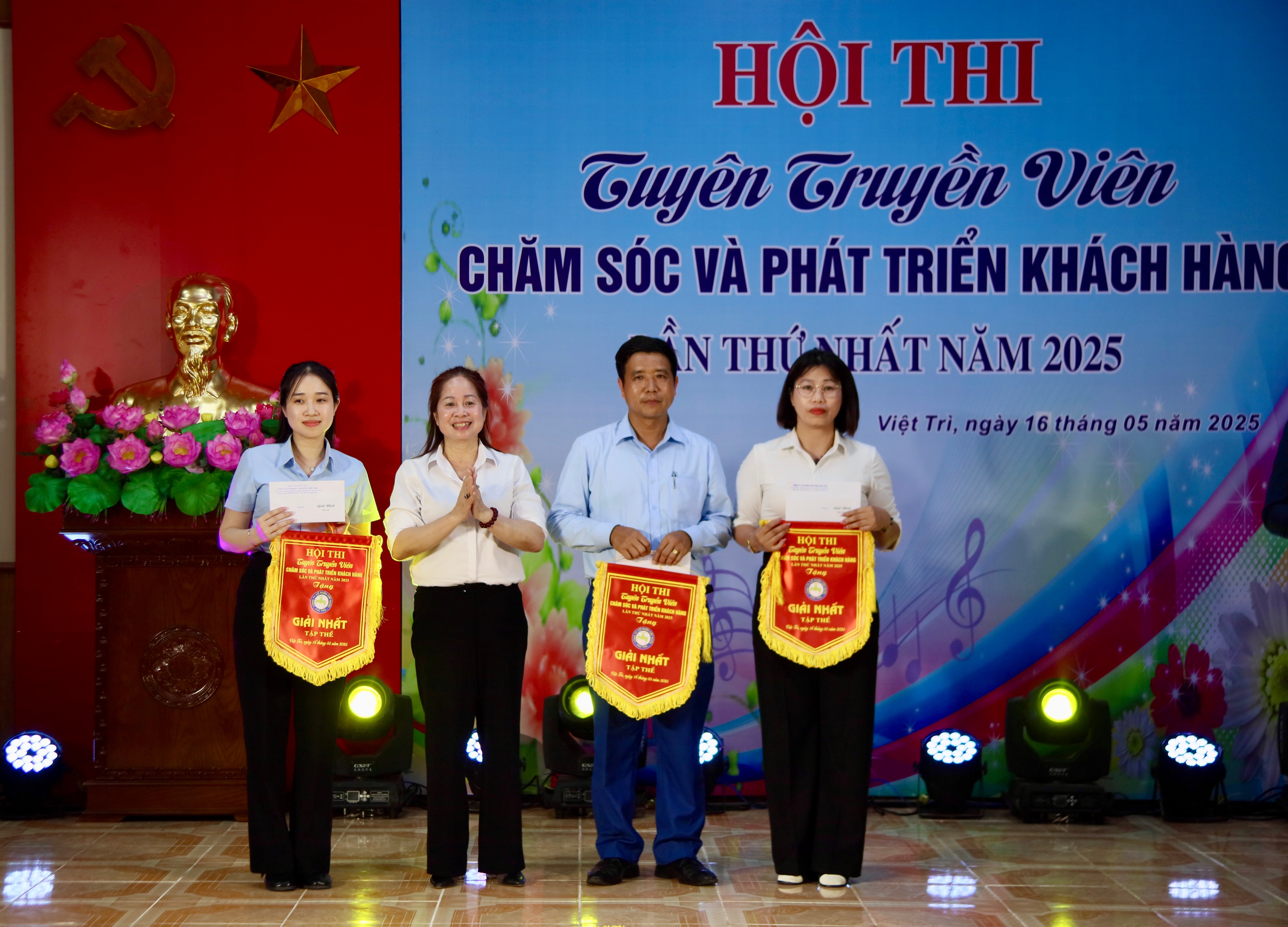 Công ty CP Cấp nước Phú Thọ tổ chức Hội thi tuyên truyền viên chăm sóc và phát triển khách hàng