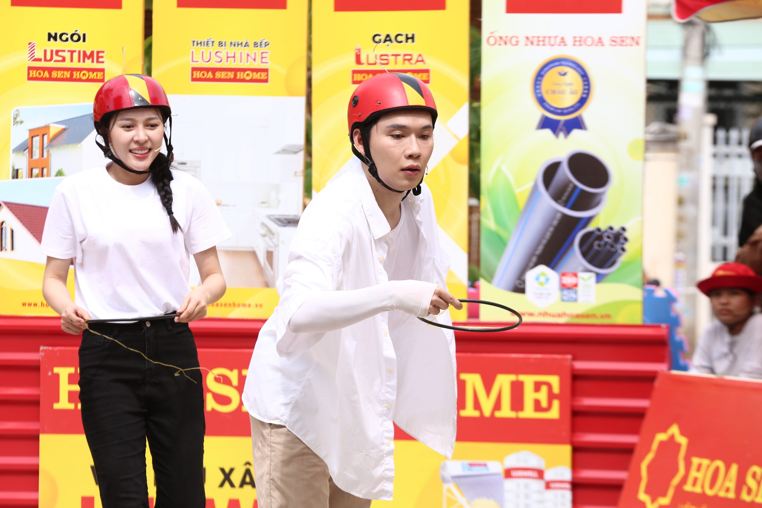Quang Trung và Kiều Duy trong các thử thách của chương trình