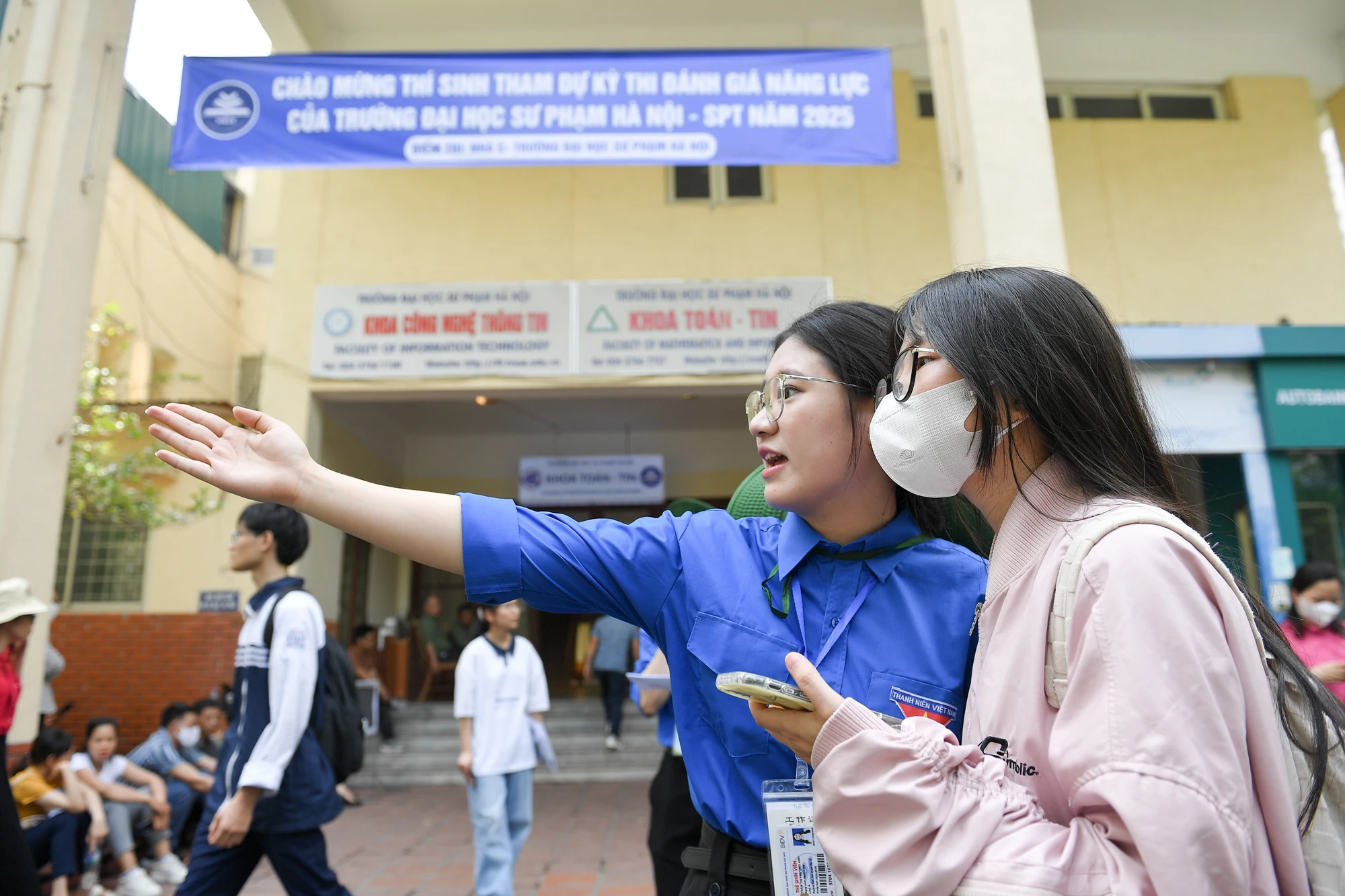 [Ảnh] Hơn 17.000 thí sinh tham gia Kỳ thi Đánh giá năng lực SPT năm 2025 của Trường đại học Sư phạm Hà Nội ảnh 2