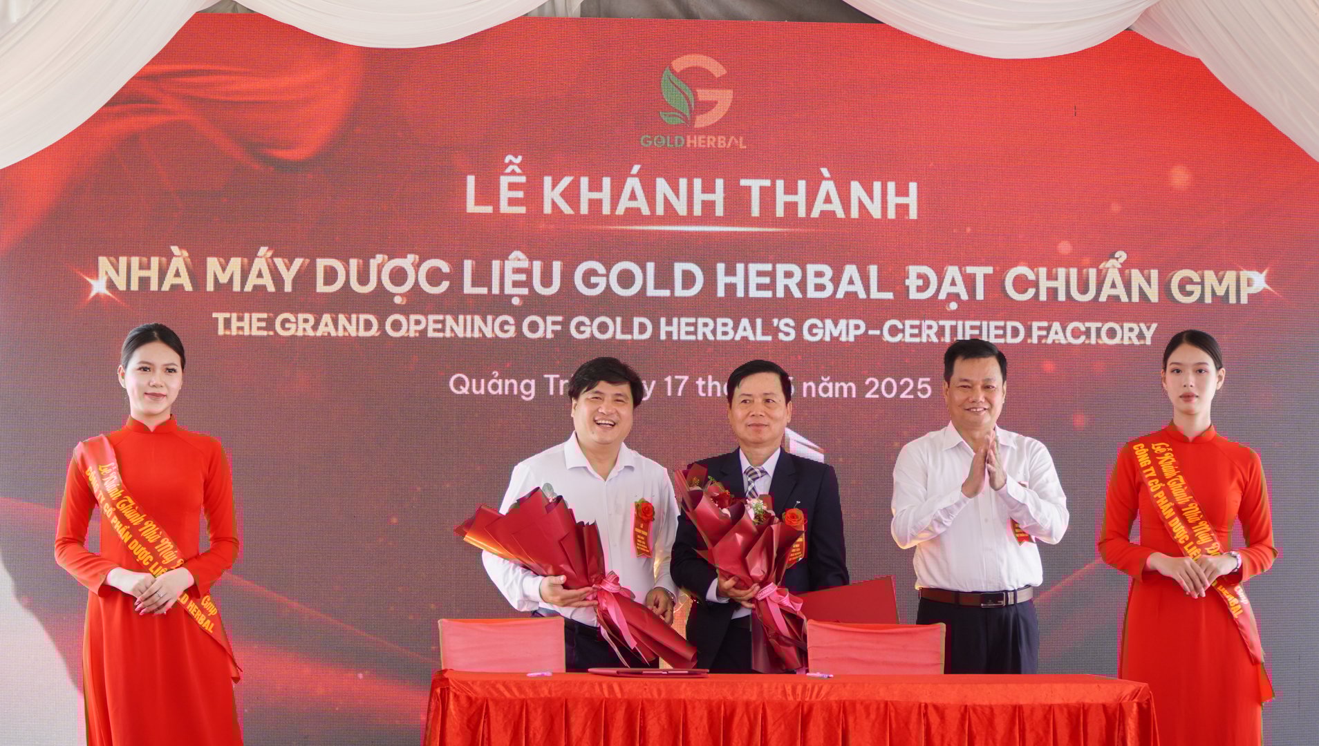 Khánh thành nhà máy sản xuất dược liệu đạt chuẩn GMP đầu tiên tại Quảng Trị