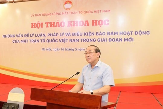 Hoàn thiện cơ sở pháp lý cho hoạt động của Mặt trận Tổ quốc Việt Nam trong giai đoạn mới
