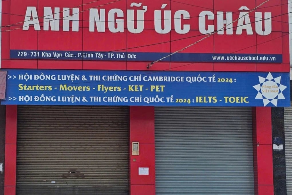 Trung tâm Anh ngữ đột ngột đóng cửa: Giám đốc, nhân viên đều mất tích - 1