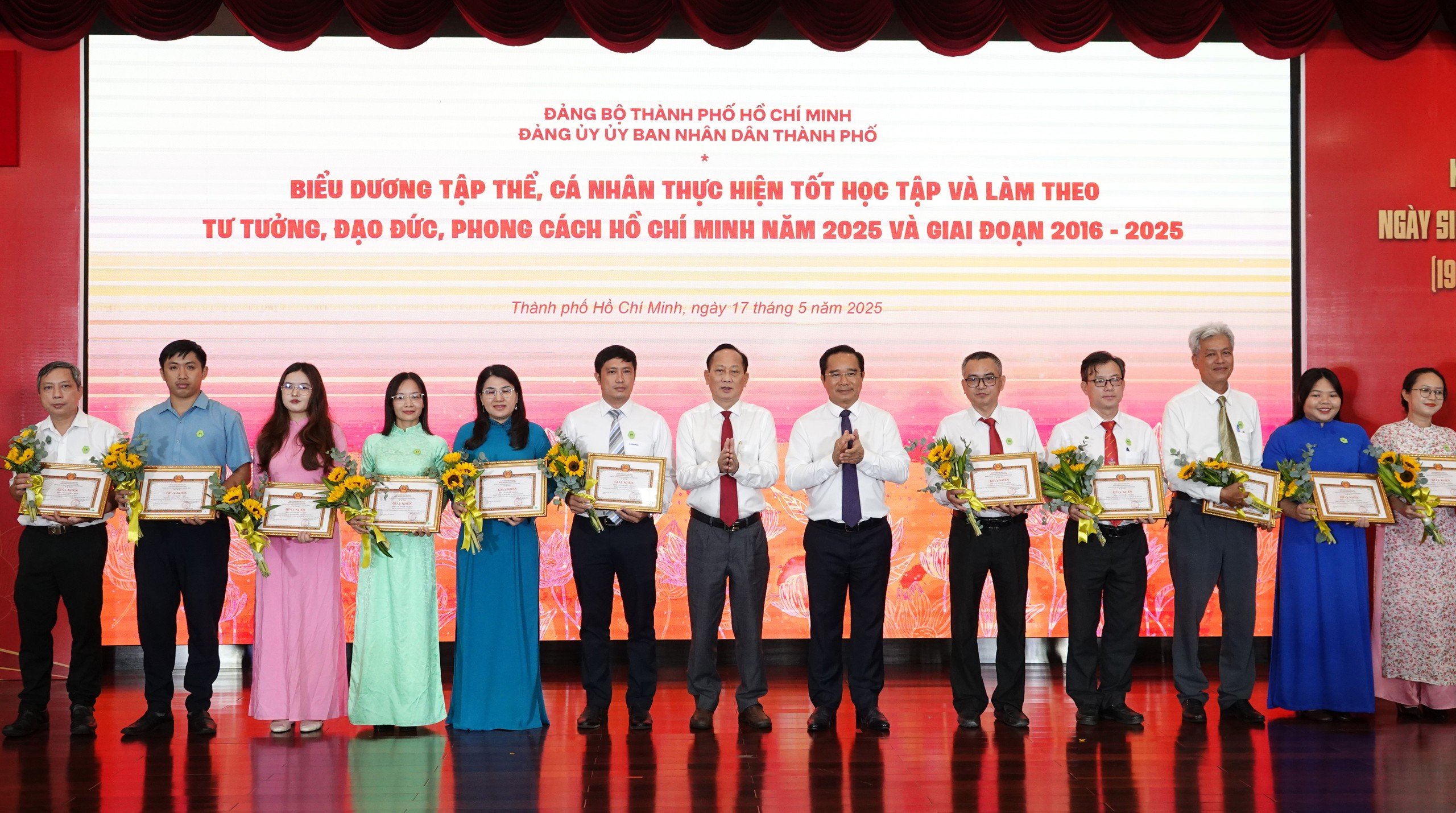 Chủ tịch Nguyễn Văn Được: Học tập Bác gắn với xây dựng, chỉnh đốn Đảng- Ảnh 1.