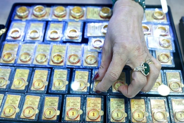 Giá vàng giảm liên tiếp trong 1 tuần qua (ảnh: Như Ý).