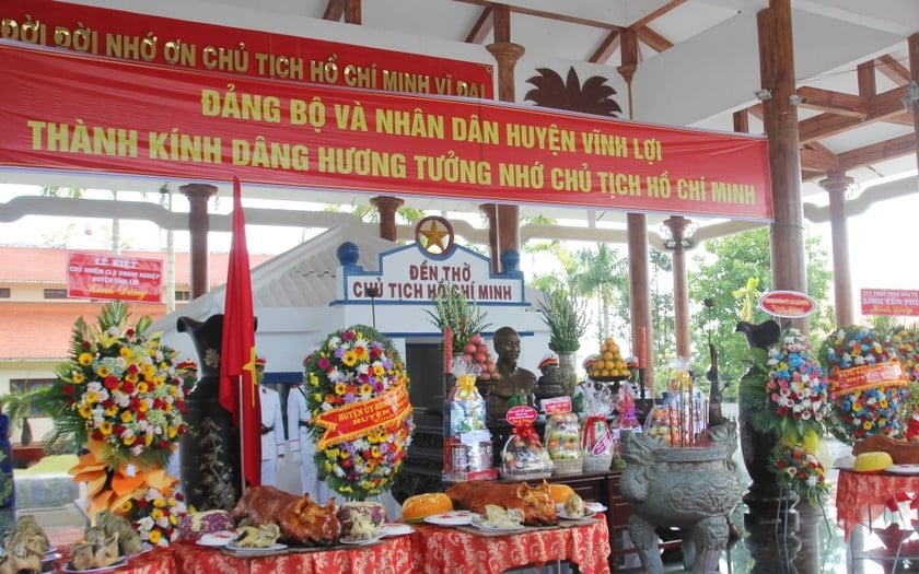 Linh thiêng Đền thờ Bác Hồ ở Bạc Liêu ảnh 2